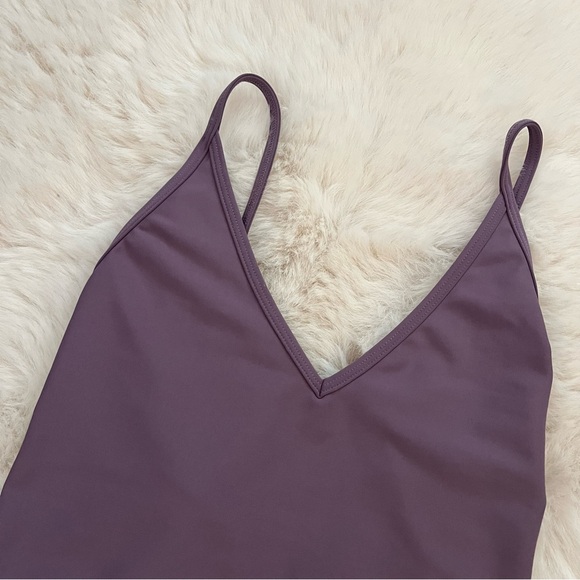 Skatie activewear jumpsuit One Piece bodysuit in Deep Purple - Picture 3 of 5